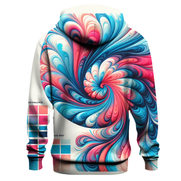 Vibrant Tie-Dye Burst Hoodie