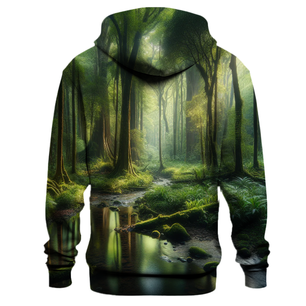 Serene Forest Retreat Hoodie