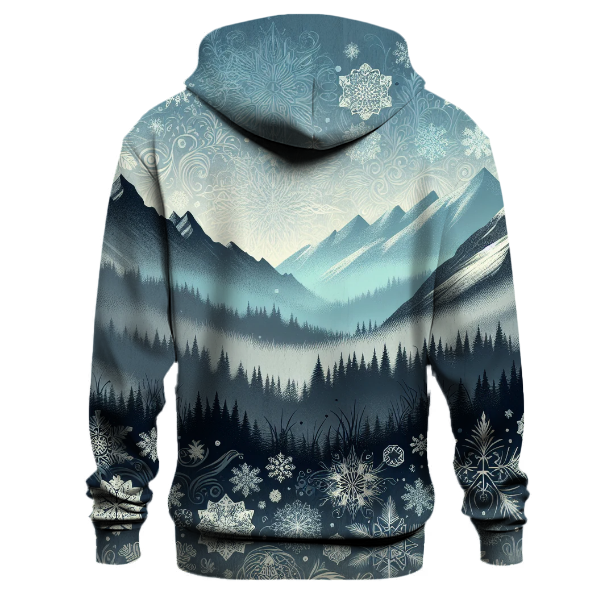 Frosty Mountain Gradient Hoodie