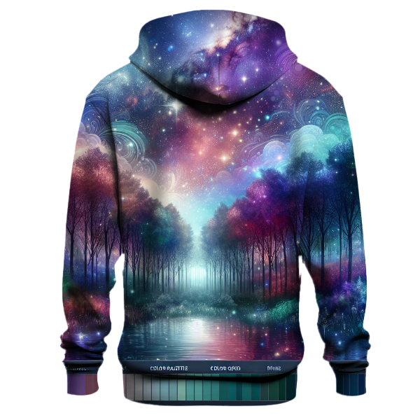 Dreamy Cosmic Forest Hoodie