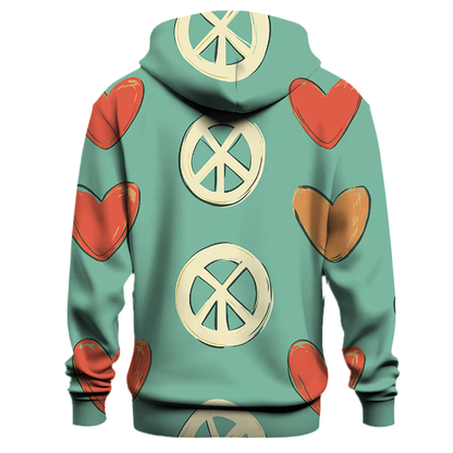 Peace and Love Harmony Hoodie