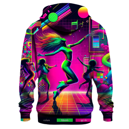 80s Electro Dance Hoodie