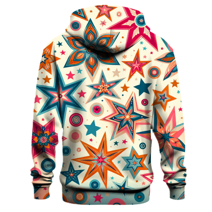 70s Retro Stars Hoodie