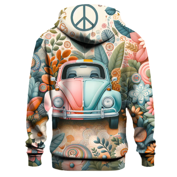 70s Love Bug Retro Hoodie