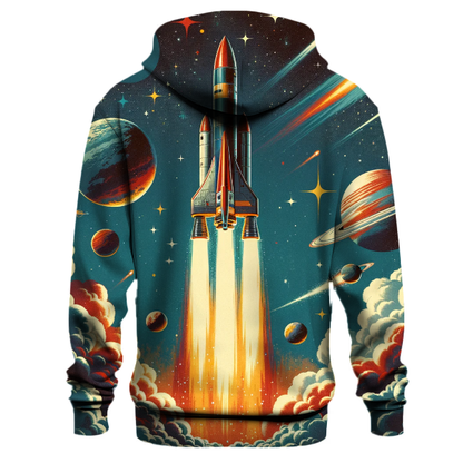 Vintage Space Exploration Hoodie