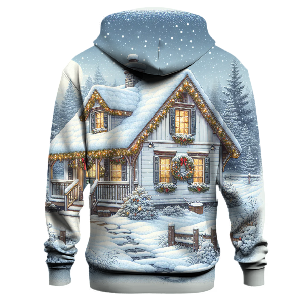 Yuletide Cottage Charm Hoodie