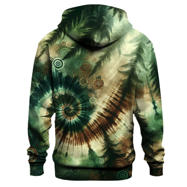 Mystical Forest Canopy Design Hoodie