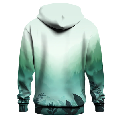 Misty Rainforest Escape Hoodie