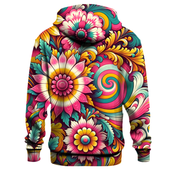 Vintage Flower Power Hoodie