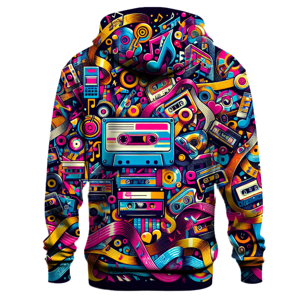 80s Retro Music Culture Hoodie