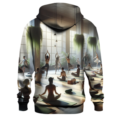 Yoga Tranquility Design Hoodie