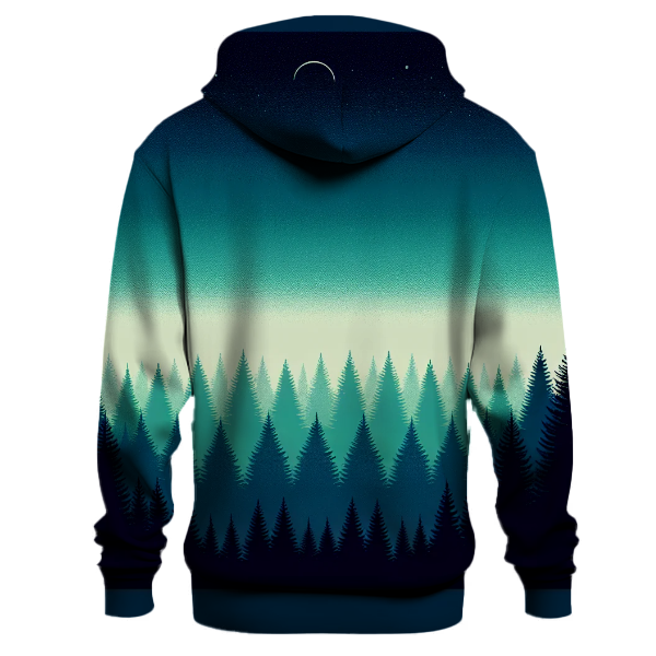 Moonlit Forest Gradient Hoodie