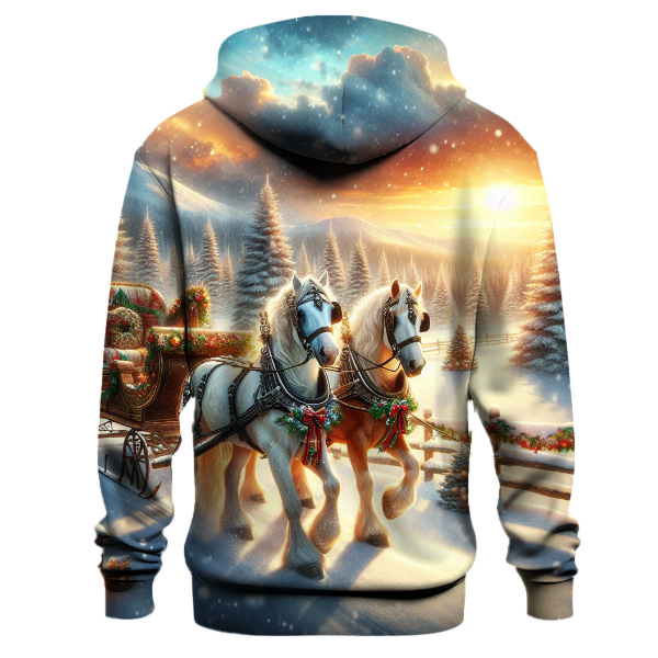 Vintage Sleigh Rides Hoodie