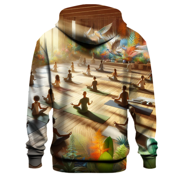 Yoga Tranquility Vibes Hoodie