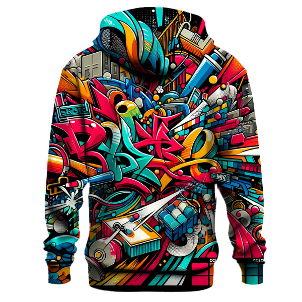 Classic Hip Hop Graffiti Hoodie