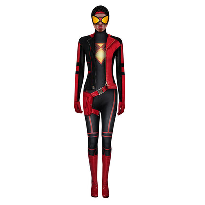 Into The Spider Verse Jessica Drew Costume XXL