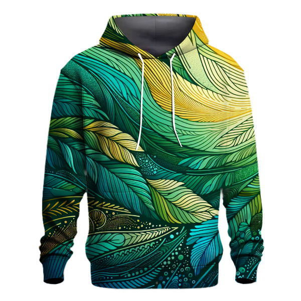 Rainforest Jewel Light Hoodie