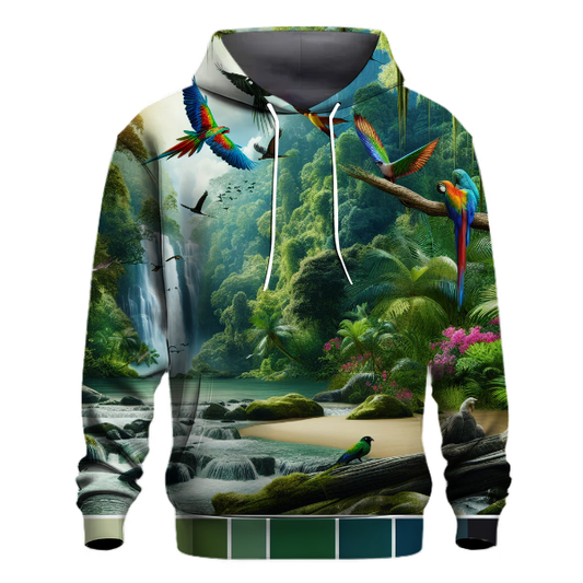 Mystical Rainforest Retreat Hoodie