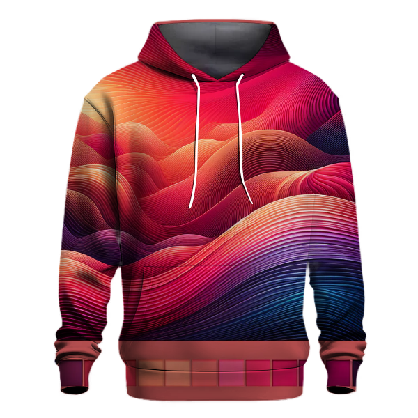 Sunset Silk Gradient Hoodie