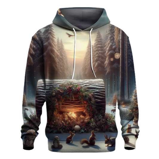 Yule Log Woodland Adventure Hoodie