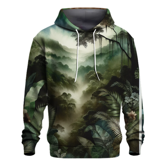 Rainforest Mist Tie-Dye Hoodie