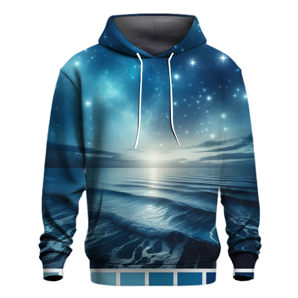 Starry Night Over the Sea Hoodie