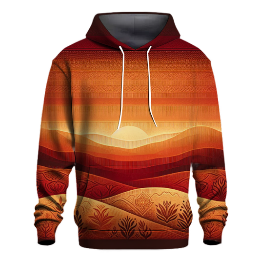 Terracotta Sunset Gradient Hoodie