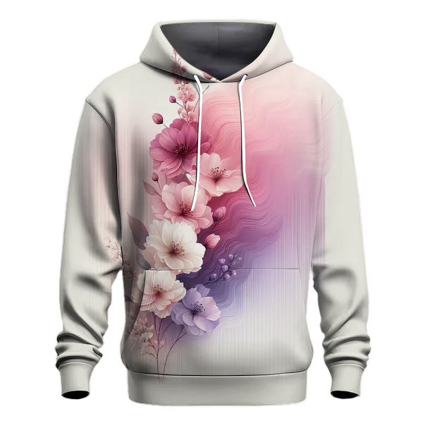 Petal Bloom Gradient Hoodie