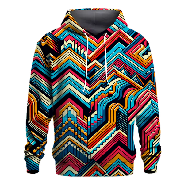 Zigzag Zenith Hoodie