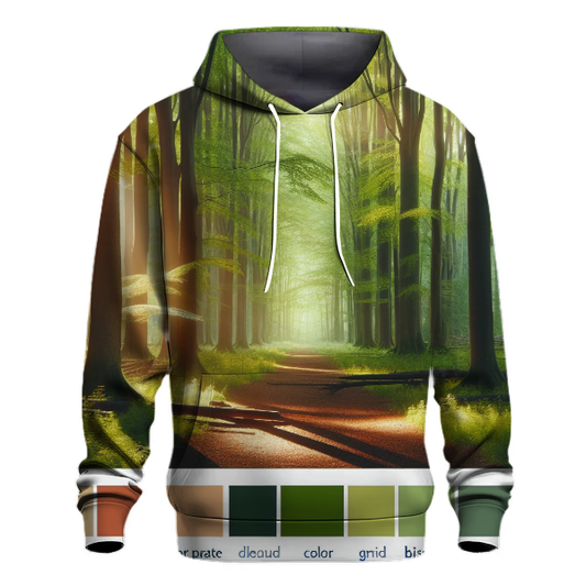 Majestic Forest Pathway Hoodie