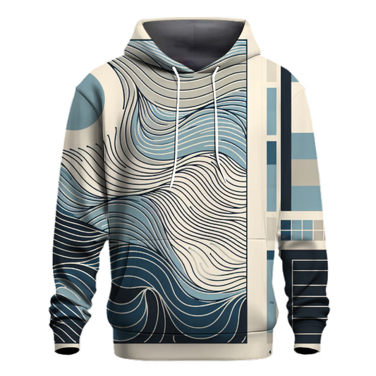 Zen Retro Waves Hoodie