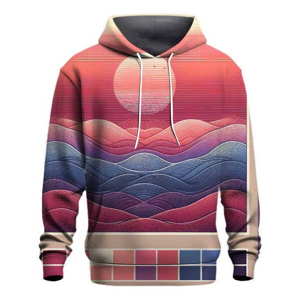 Ocean Sunset Drift Hoodie