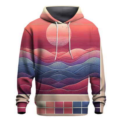 Ocean Sunset Drift Hoodie