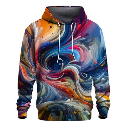 Abstract Artistic Canvas Hoodie