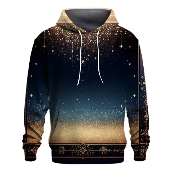 Radiant Starry Night Hoodie