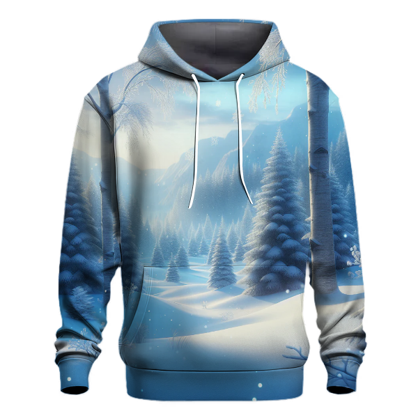 Peaceful Winter Forest Hoodie