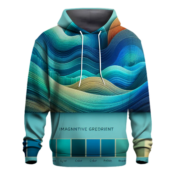 Bright Ocean Gradient Hoodie