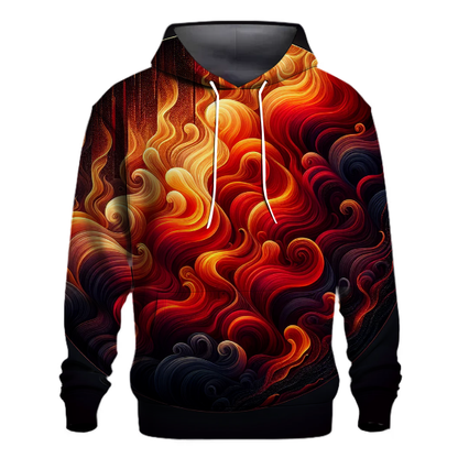 Garnet Flame Gradient Hoodie