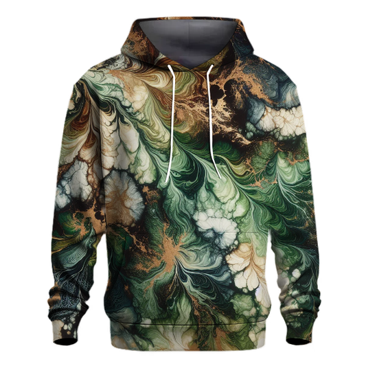 Mystic Forest Tie-dye Design Hoodie