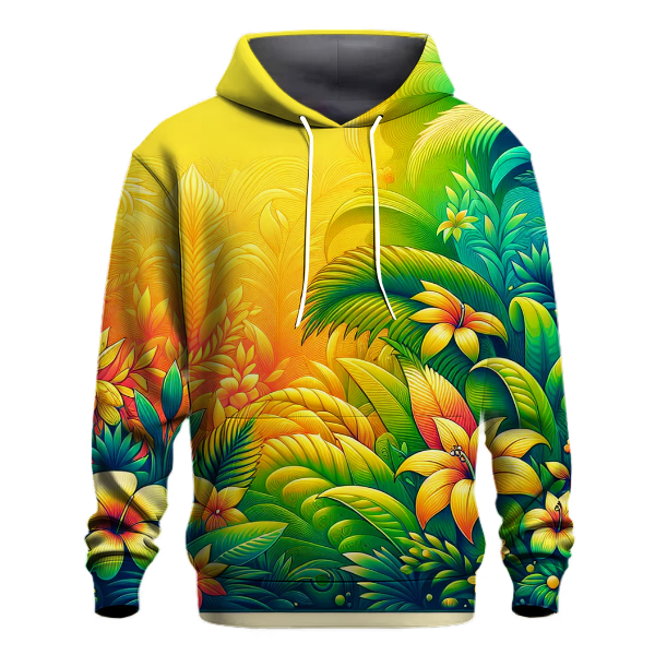 Bold Tropical Gradient Hoodie