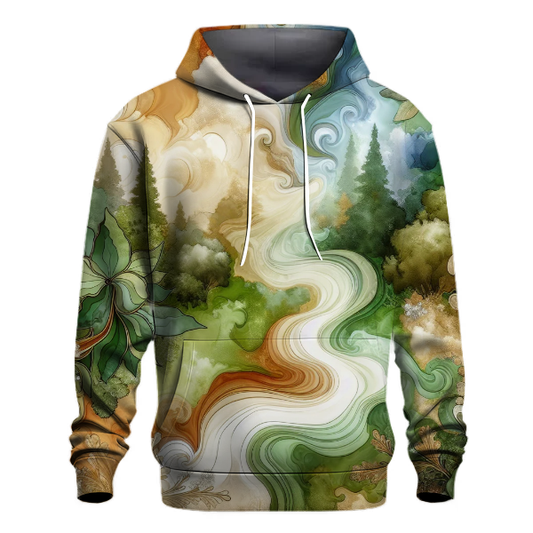 Emerald Forest Whimsy Hoodie