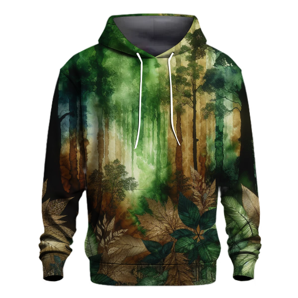 Majestic Pine Forest Hoodie