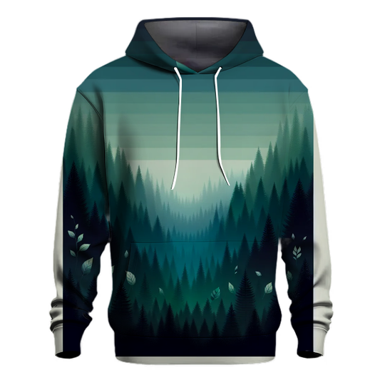 Moonlit Forest Fade Hoodie