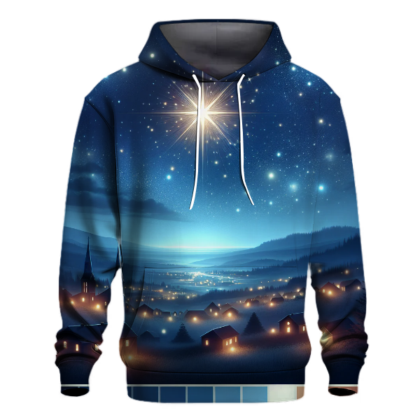 Silent Night Holy Starry Hoodie