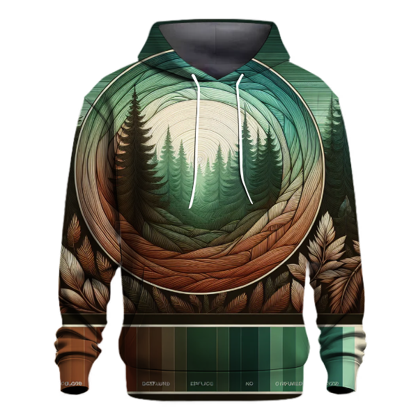 Rustic Forest Flow Hoodie