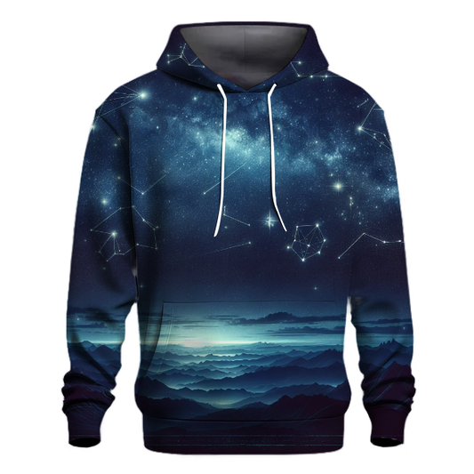 Elegant Starry Night Hoodie