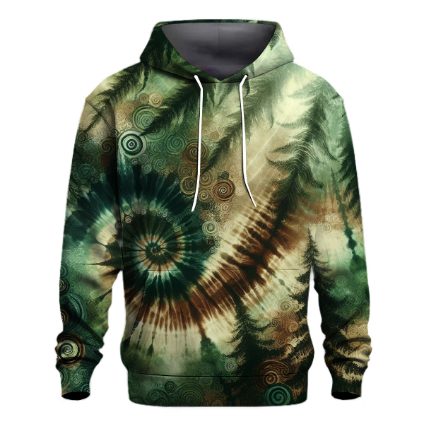 Mystical Forest Canopy Design Hoodie