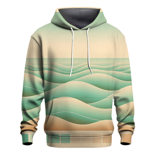 Vintage Ocean Gradient Hoodie Hoodie Designs