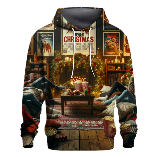 A Christmas Movie Marathon Hoodie