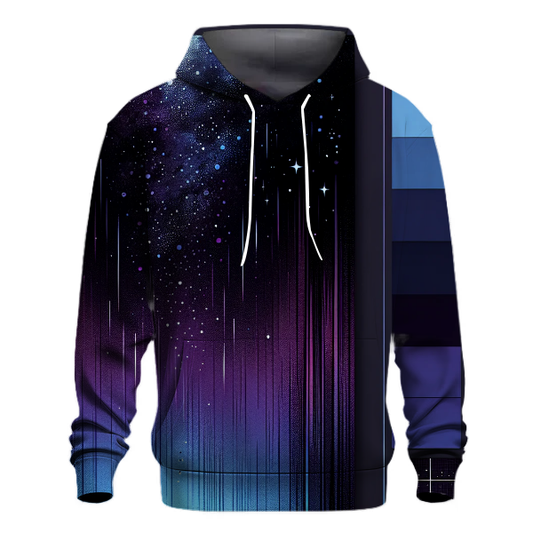 Cosmic Nightfall Glow Hoodie